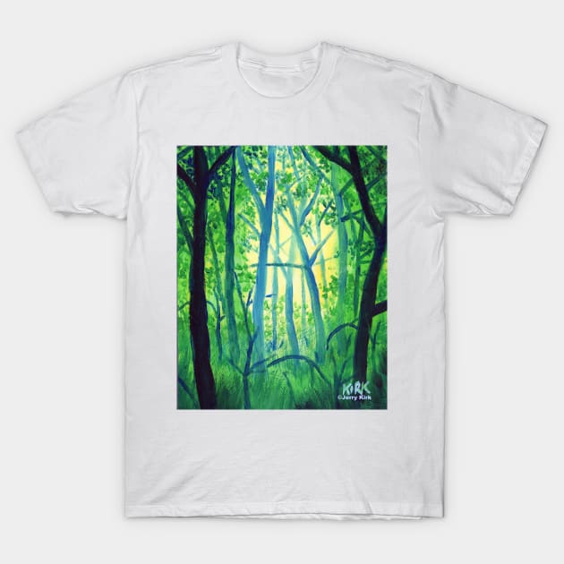 'Blue Ridge Rumination #43' T-Shirt by jerrykirk